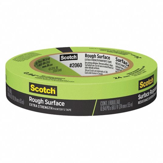 Green Painter's Masking Tape, 2 x 60 yds., 5 Mil Thick