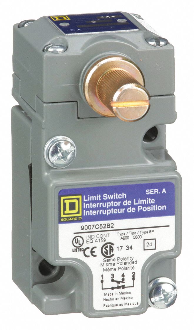 2 Pole Rotary Head Standard Operation Std CCW Operation Square D