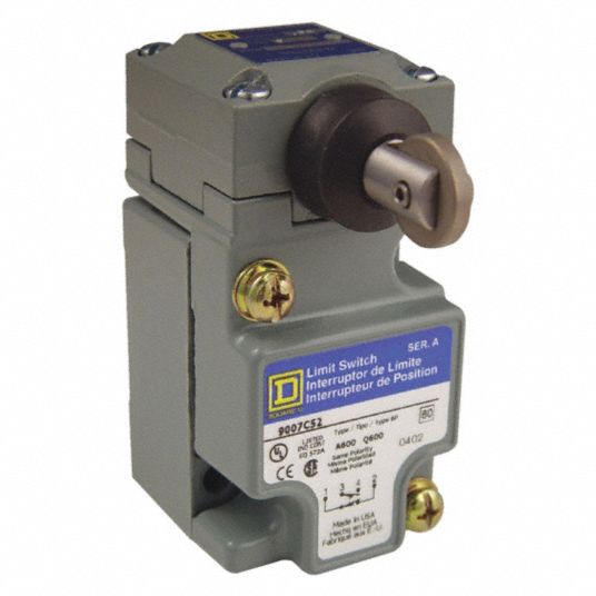SQUARE D, 1NC/1NO, 10A @ 600V, Heavy Duty Limit Switch - 2EF77|9007C52F -  Grainger