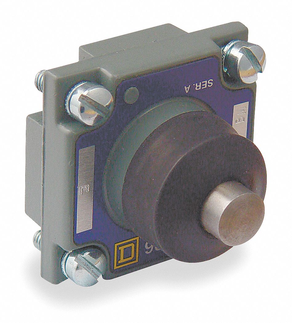SQUARE D Limit Switch Head, Push Rod Plunger, Top, 0.69 in Actuator