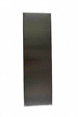 PARTITION PANEL: 58 IN X 34 IN X 1 IN, STAINLESS STEEL, SATIN, SILVER, THEFT RESISTANT