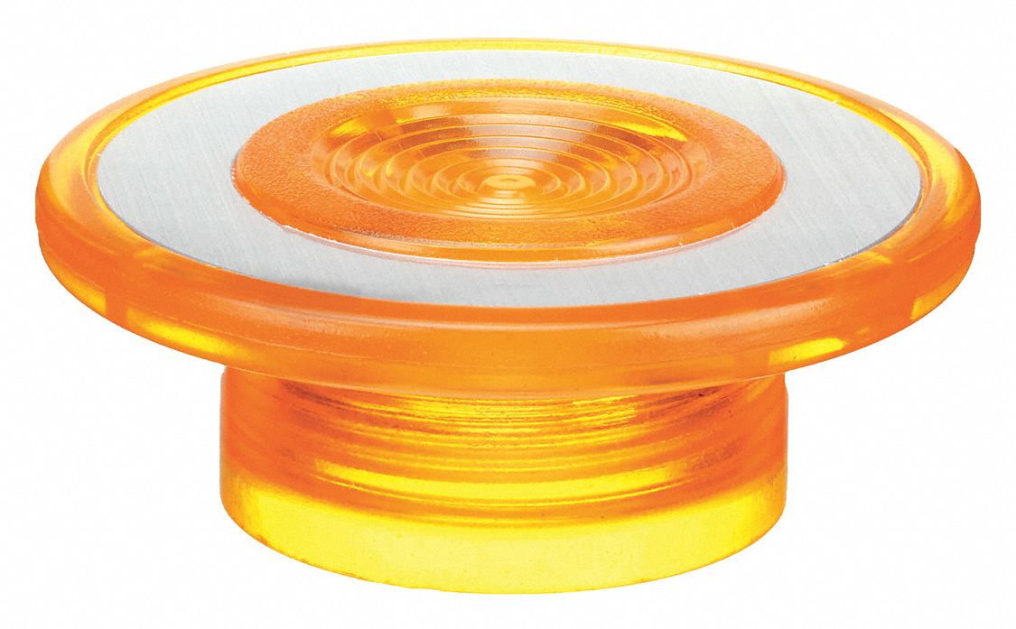 TÊTE BOMBÉE, TAILLE DE MONTAGE 30 MM, AMBRE