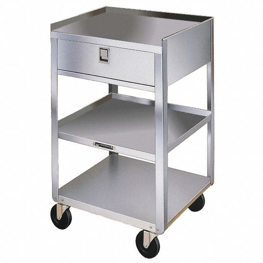 Mobile Equipment Stand, 300 lb Load Capacity Grainger