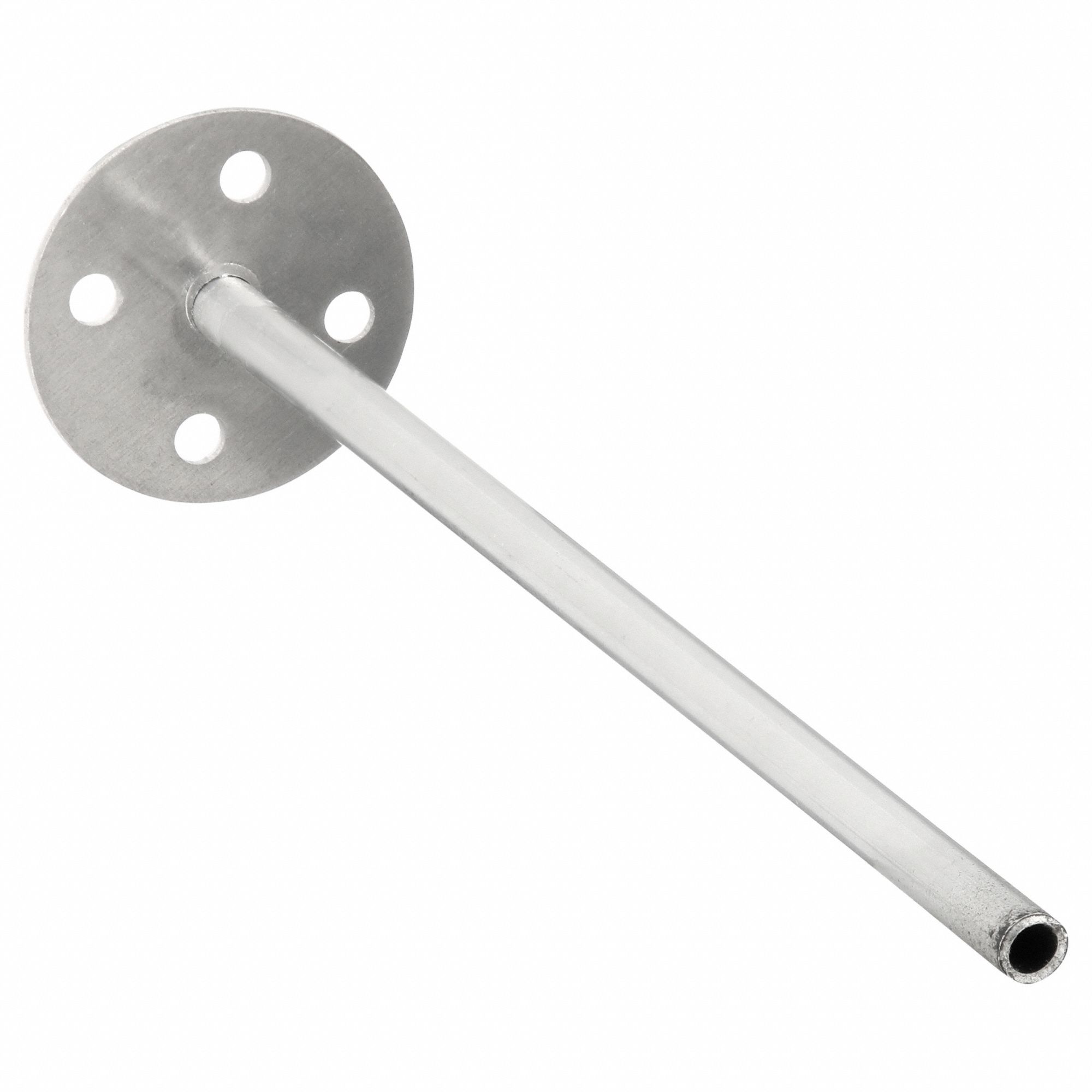 Static Pressure Probe: 9 1/4 in Overall Lg, 1 3/4 in Exterior Lg, 7 1/2 in Insertion Lg, 1 in Smooth