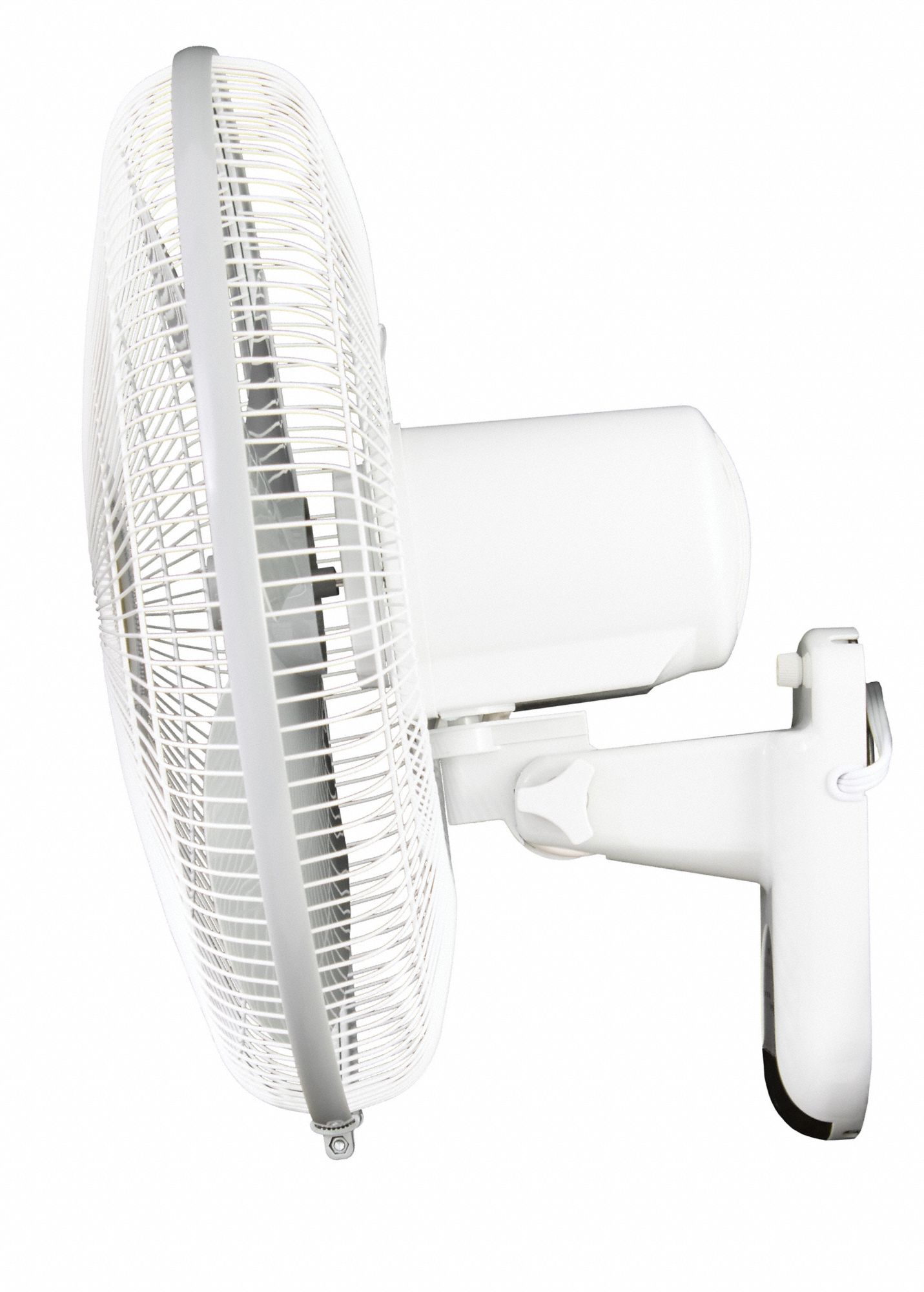 AIR KING Wall Mount Fan 16 in Blade Dia, Oscillating, 3 Speeds, 1140