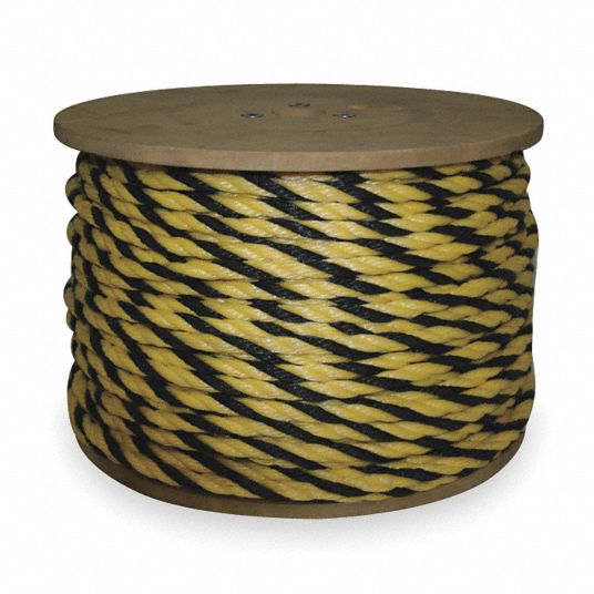 1 in dia. Polypropylene All Purpose General Utility Rope, Magenta ...