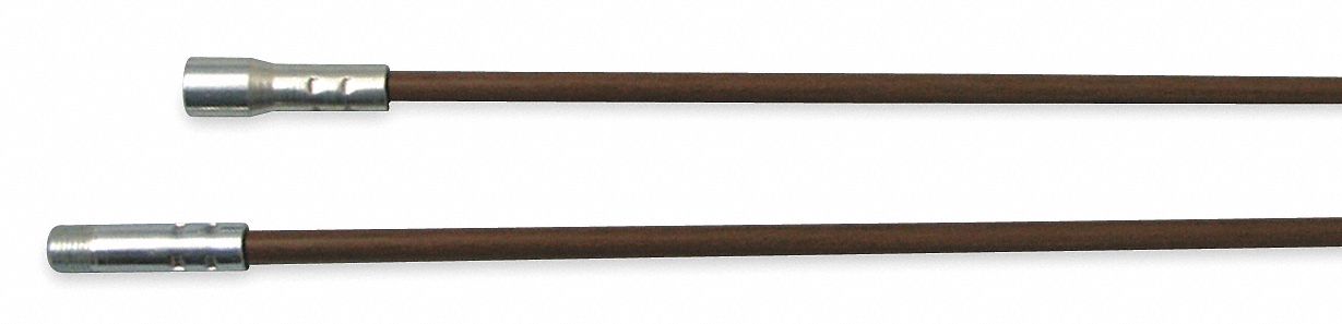 EXTENSION ROD, 0.35 IN DIAMETER, ¼ IN FEMALE, ¼ IN MALE, 6 FT OVERALL L