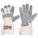 LEATHER GLOVES, XL (10), PREMIUM COWHIDE, FULL FINGER, GAUNTLET CUFF