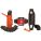 CONFINED SPACE FAN KIT, 115 V AC, 8 IN/10 IN DUCT DIAMETER, 1/3 HORSEPOWER, RED