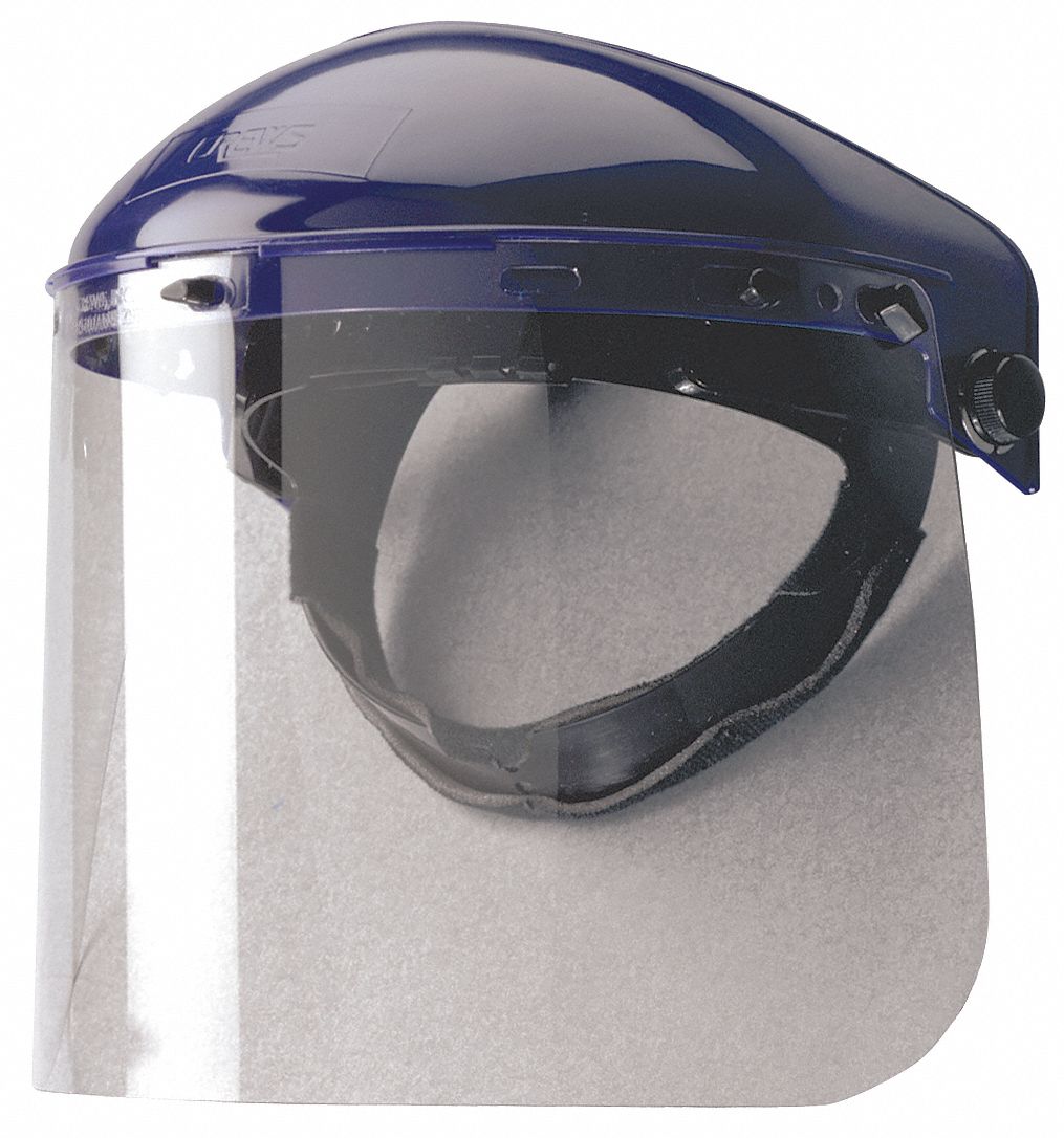 MCR SAFETY Faceshield Visor, For Use With Crews Headgear 2ELR4181540