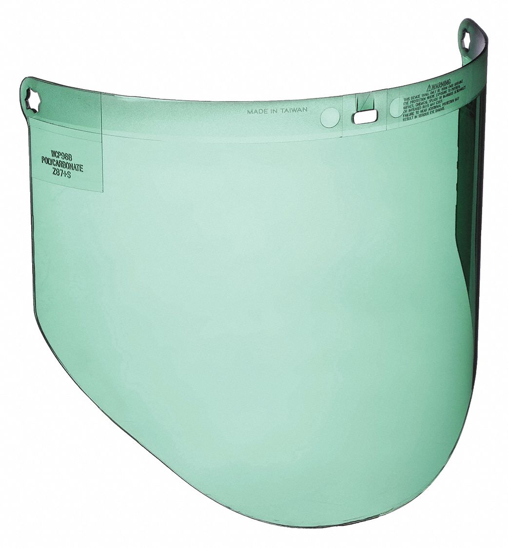 REPLACEMENT VISOR, W3, IR SHADE 3.0, PC, 14½ X 9 X 0.08 IN, FOR 3M HEADGEAR