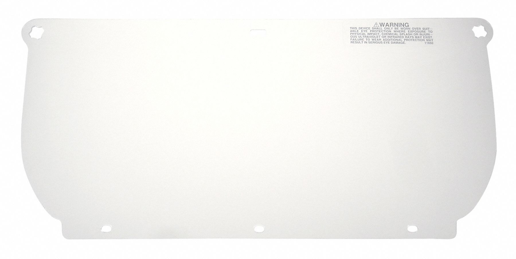 FaceShieldVisor Clr Uncoated PC