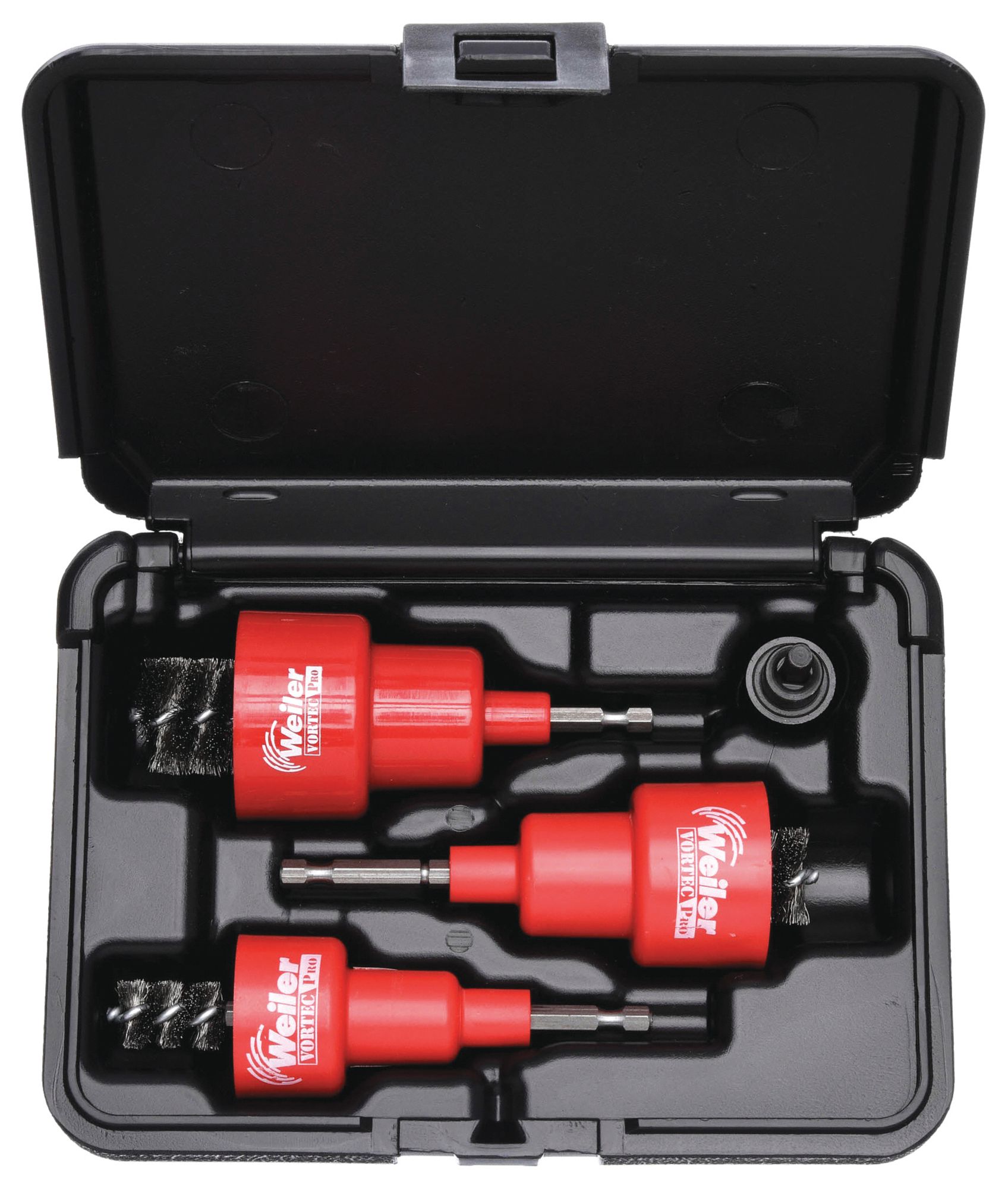 INSIDE/OUTSIDE DIAMETER TUBE BRUSH KIT, SINGLE STEM, STAINLESS STEEL, ½ IN/¾ IN/1 IN DIAMETER