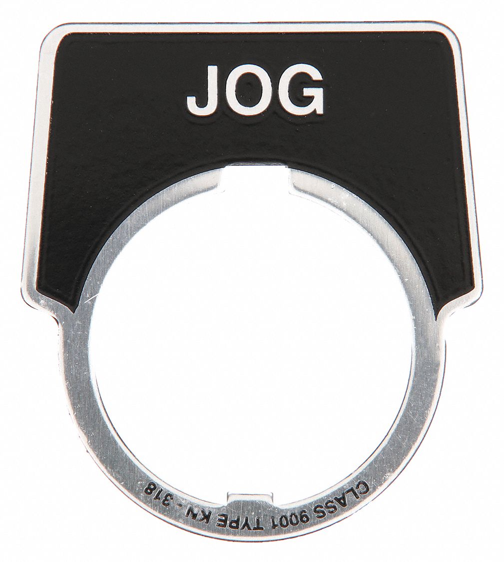 PLAQUE SIGNALÉTIQUE, PLAQUE SIGNALÉTIQUE, ALUMINIUM, 2,3 PO LARGEUR