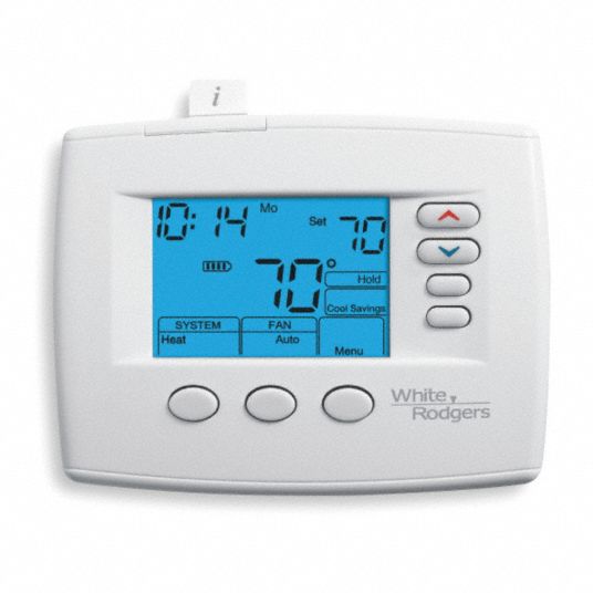 Friedrich EMWRT Wireless Thermostat,3VDC,White/Gray