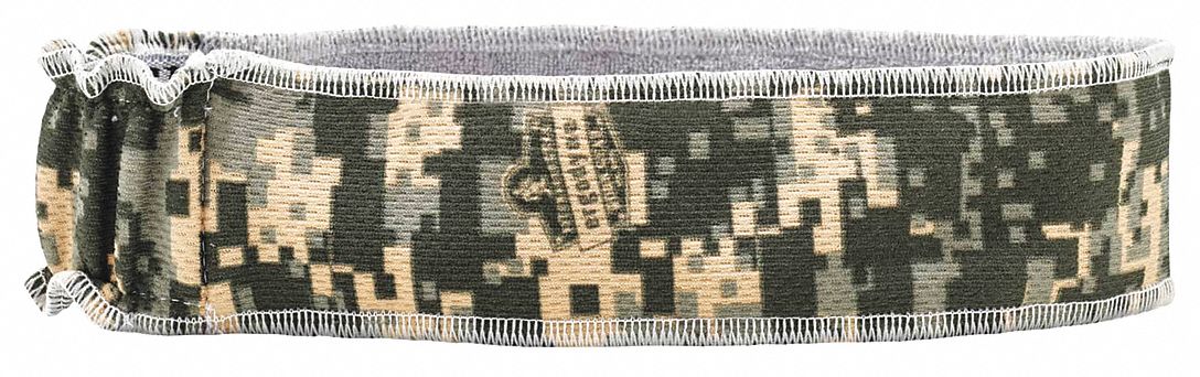 Headband: Green, Universal, Sweatband, Cooling, Terry Cloth