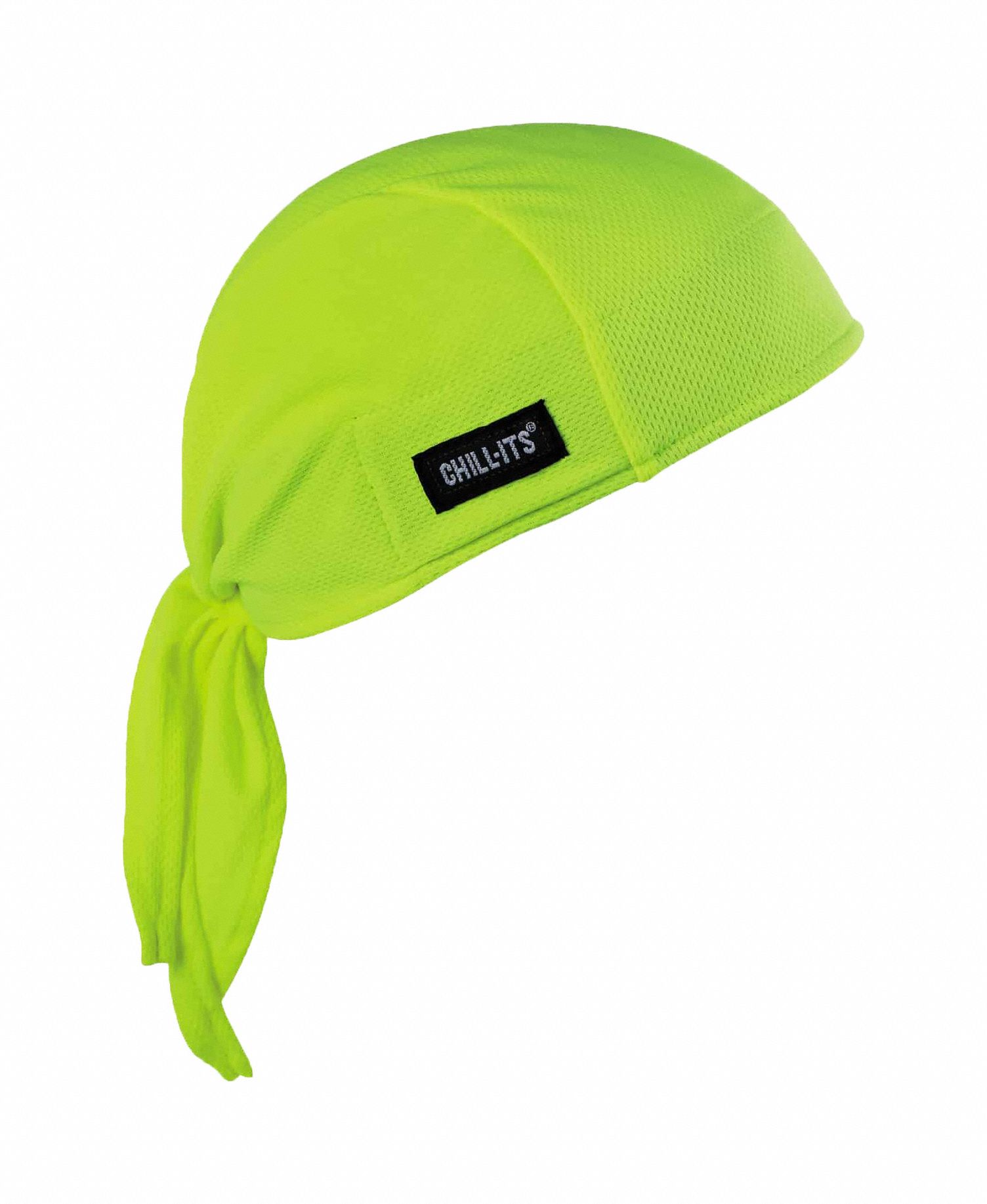 6615 DEW RAG, SWEATBAND, LIME, UNIVERSAL SIZE, 20 X 6 IN, TERRY CLOTH, EVAPORATIVE