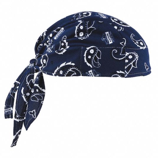 CHILL-ITS BY ERGODYNE, Blue, Universal, Dew Rag - 2EMK1|6615 - Grainger