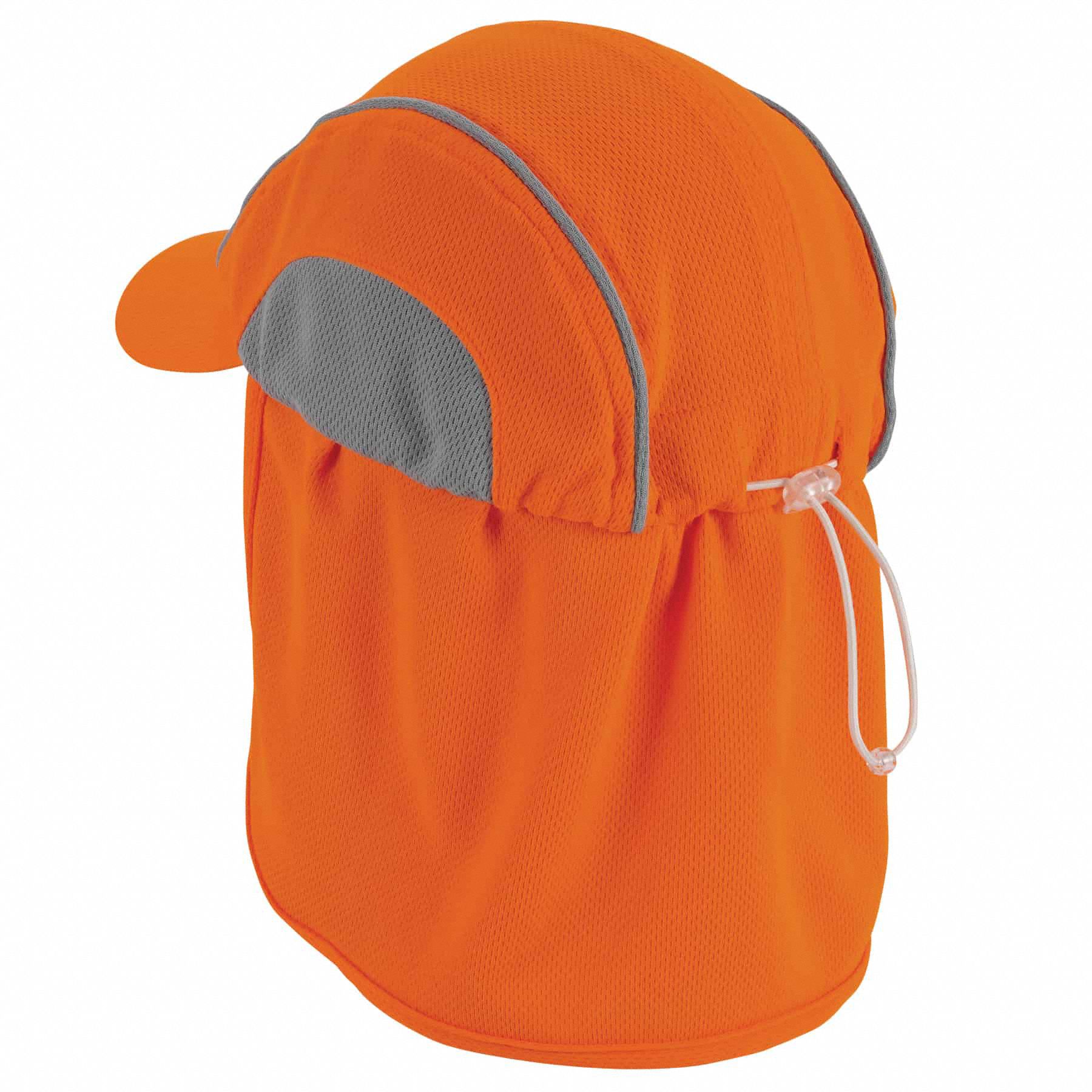CHILLITS BY ERGODYNE Cooling Hat Orange, Universal, Cooling Hat with