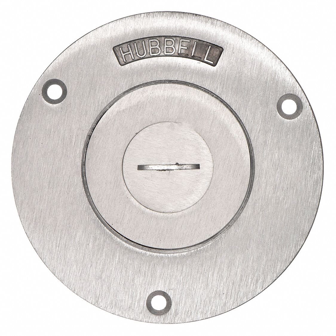 HUBBELL WIRING DEVICEKELLEMS Floor Box Cover, Round
