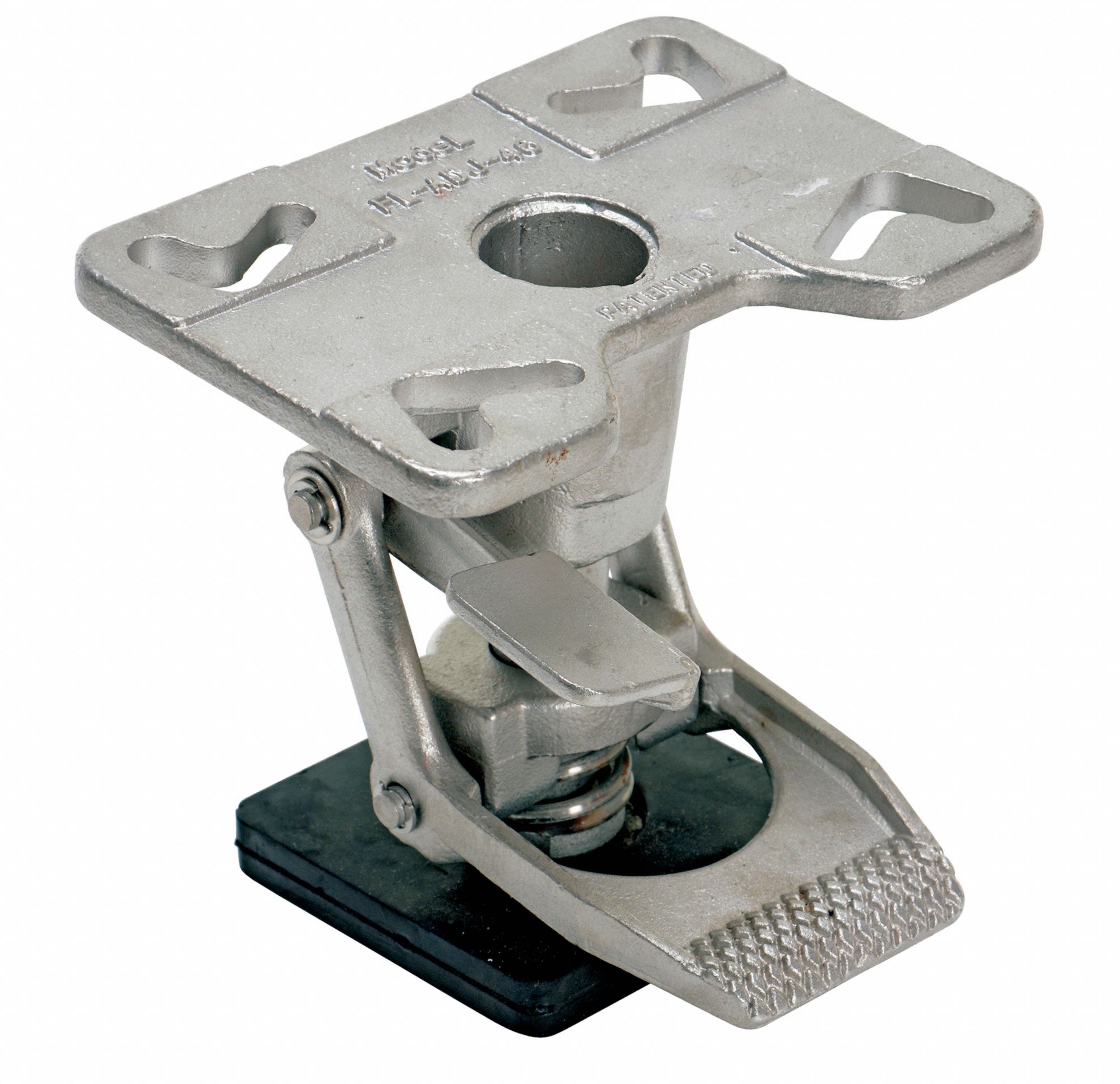 GRAINGER APPROVED HeavyDuty AdjustableHeight Floor Lock For 4 in_5