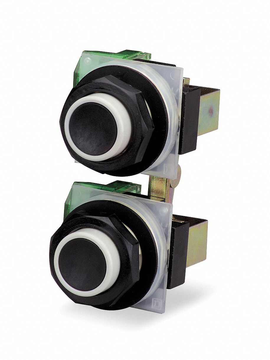 SQUARE D Pendant Push Button, For Use With Type KA Contact Blocks, 1NO