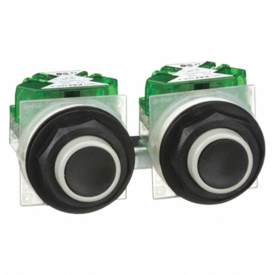SQUARE D Pendant Push Button 30 mm Size, 2 Operators, Multi, Momentary