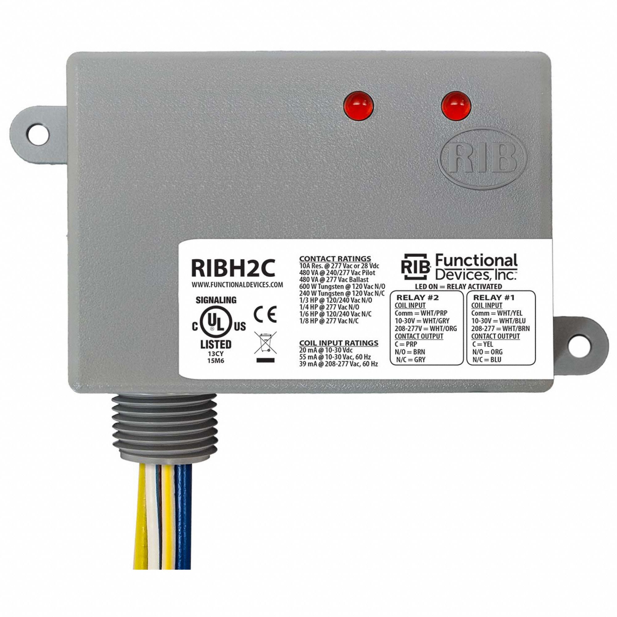 RELAIS PRE CABLE ENCLOS PILOT DUTY