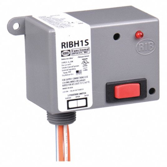 FUNCTIONAL DEVICES INC / RIB, 10 to 30V AC/DC/208 to 277V AC, 10A ...