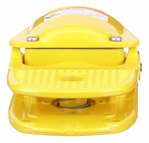 Foot Switch: 9002AW Series, 1 Pedals, Momentary, SPDT