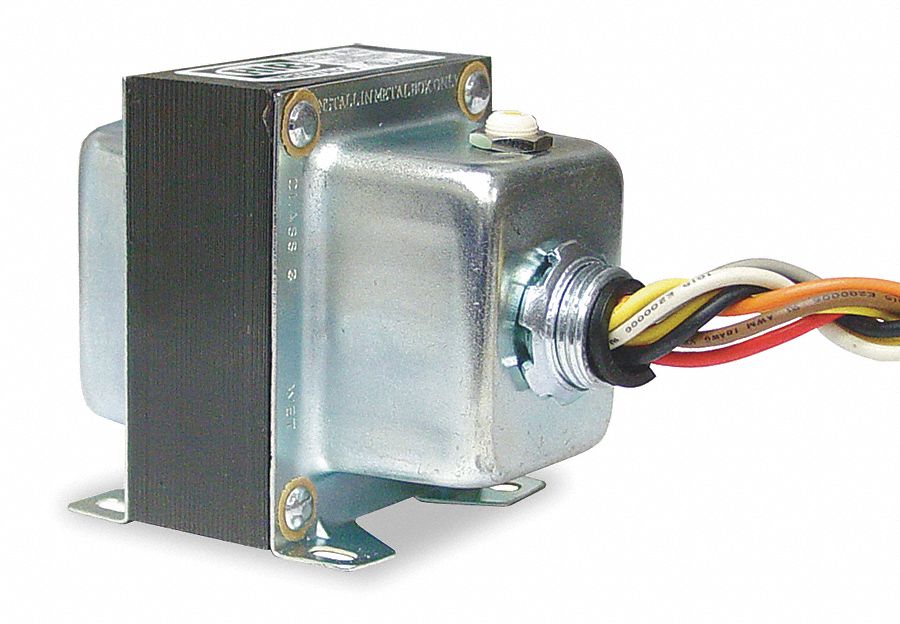 FUNCTIONAL DEVICES INC / RIB Class 2 Transformer: 120V AC/208V AC/240V AC,  24V AC, 40 VA, 8 in Leads