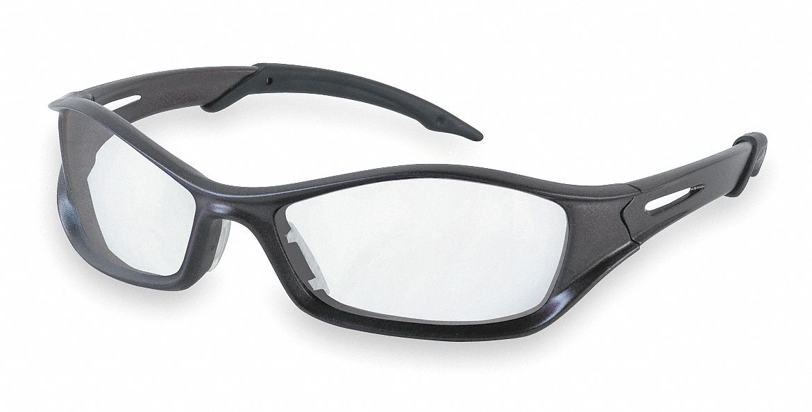 CREWS, Wraparound Frame, FullFrame, Safety Glasses 2ETE4TB110AF