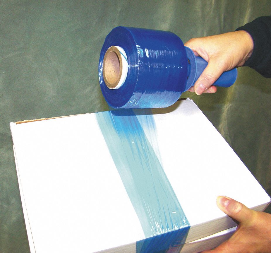 15A881 - Hand Stretch Wrap Blue 1000 ft 3In W PK4