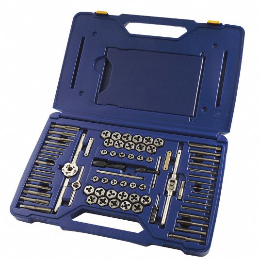 Irwin Hanson 76-Piece Fractional/ Metric Tap and Die Set 26376