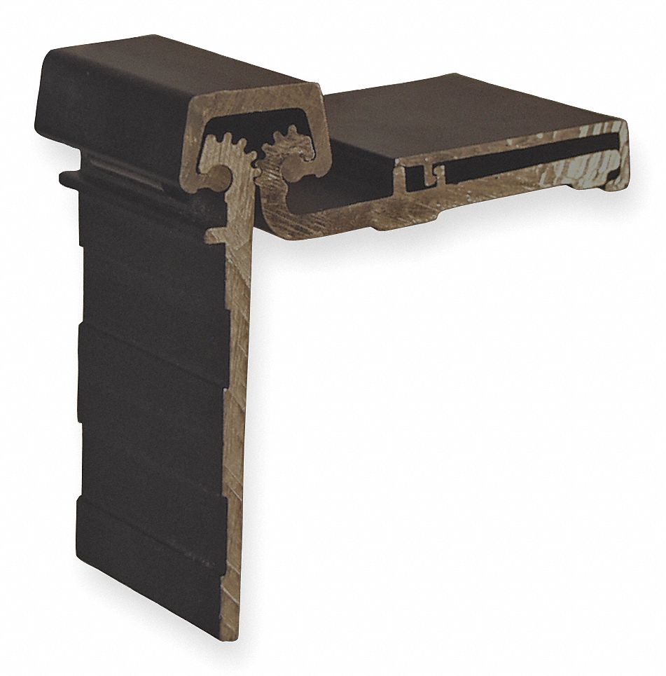 Piano Hinge: Aluminum, 2 9/16 in Leaf Ht, 2 in Leaf Wd, Screw-On