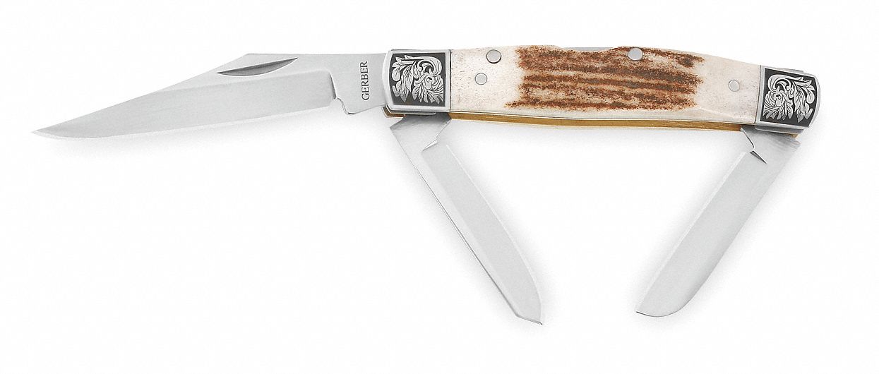  Carimee - Navaja plegable de bolsillo de 4 pulgadas, cuchilla  D2 y mango de sándalo : Herramientas y Mejoras del Hogar