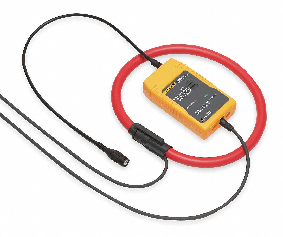 FLUKE AC Clamp On Current Probe 6 to 6000A Amps AC, 10 Hz to 50 kHz AC