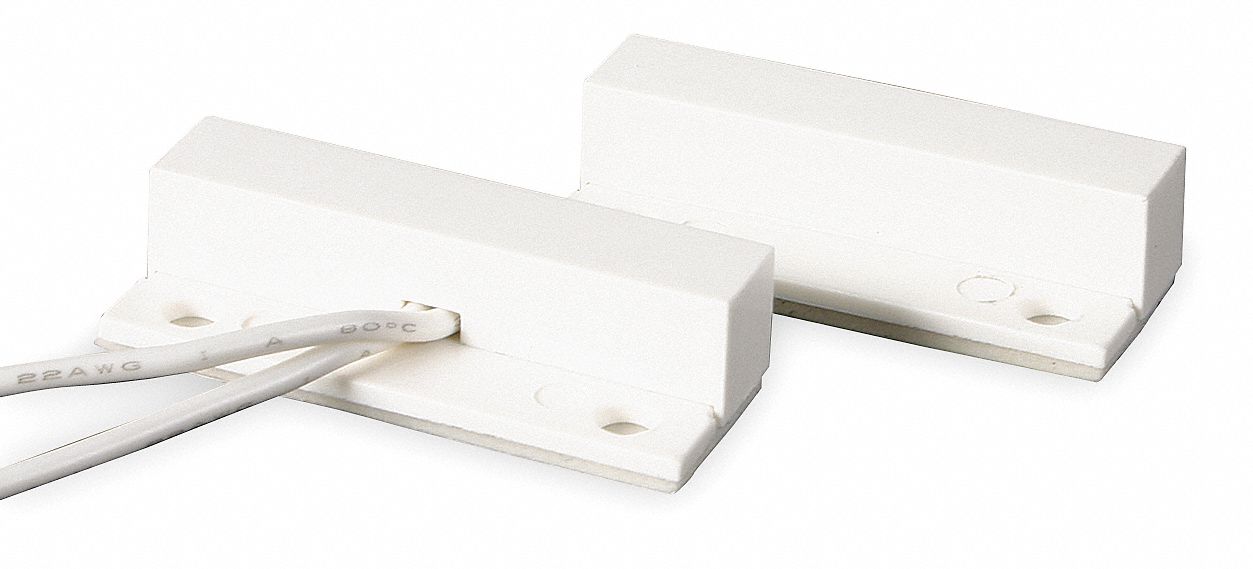 Magnetic Contact: Surface Mount, 1 5/16 in Lg, 1/2 in Dp, 3/8 in Ht