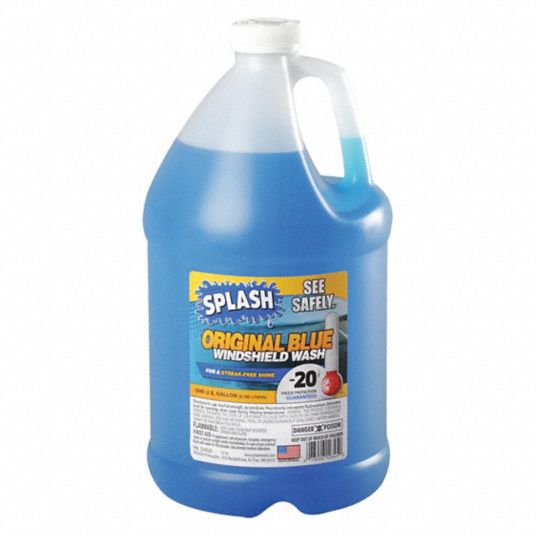 SPLASH, Ready to Use - Premixed, Windshield Washer Fluid, Windshield Washer  - 2EXW5