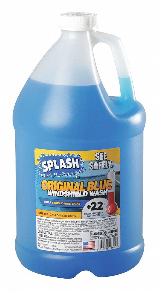 2EXW8 - Windshield Wash Cleaner 1 Gal 22 F