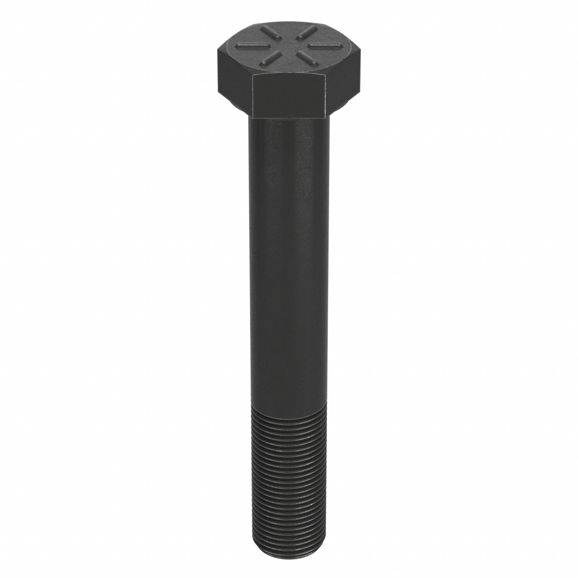 VIS D'ASSEMBLAGE À TÊTE HEXAGONALE, ACIER,UNF,CLASSE 8,OXYDE NOIR,5/8"-18,FIN,4PO L,HEX,5PQ