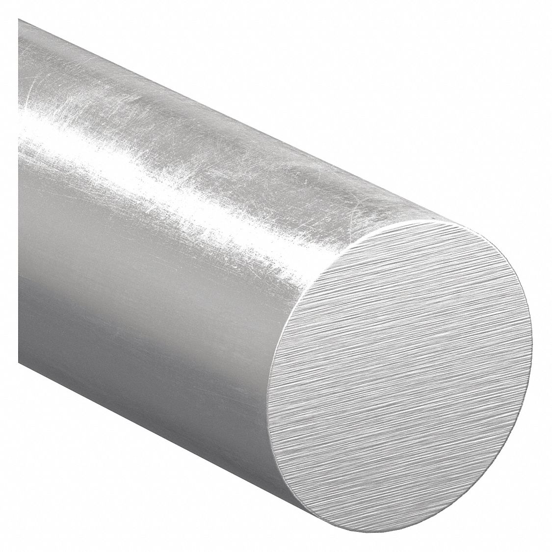 1/2 in Outside Dia, 6 ft Overall Lg, Aluminum Rod 6061 2EYJ72EYJ7