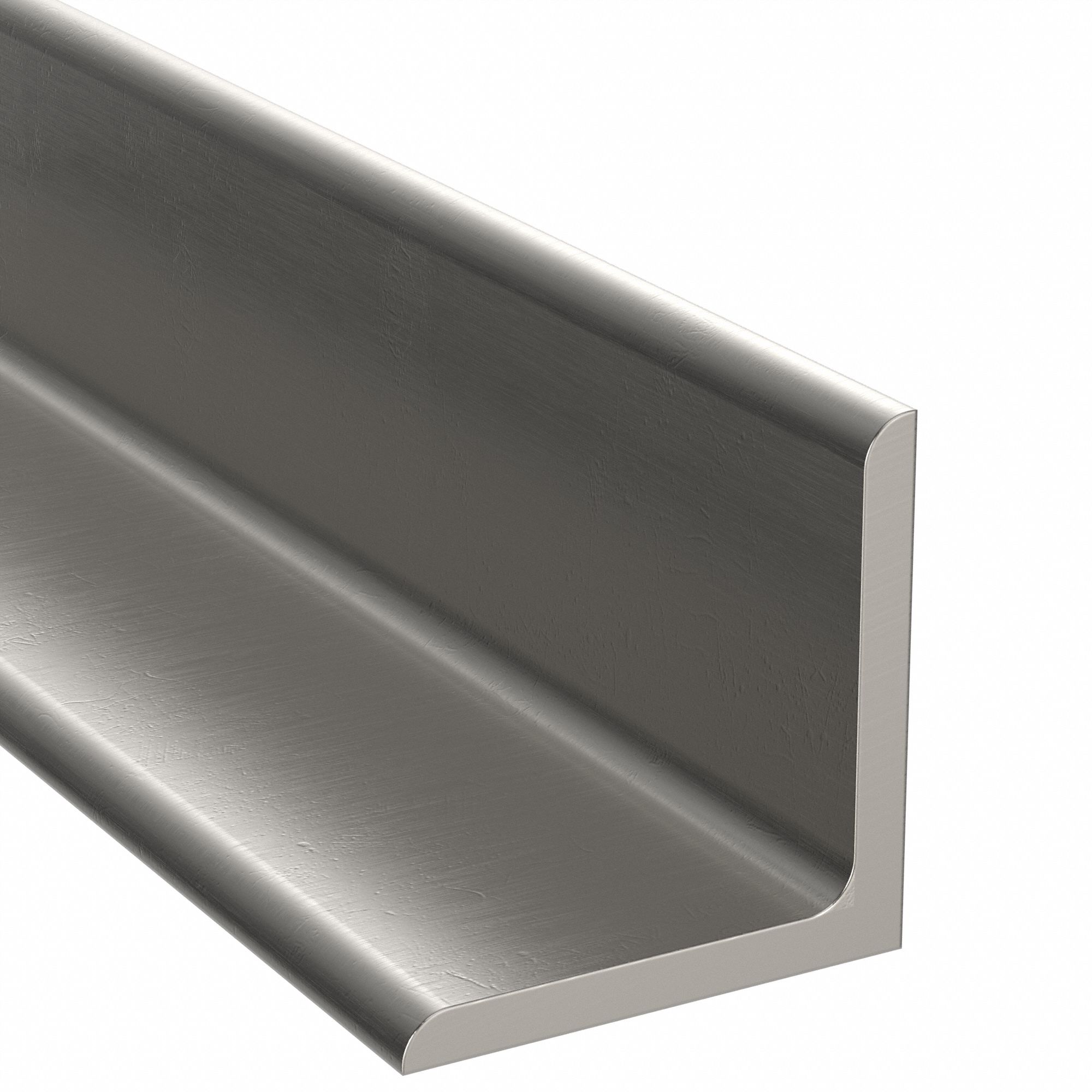 6061, 3 in Outside Leg Lg, 90 Degree Aluminum Angle Stock 6061 2EYV1