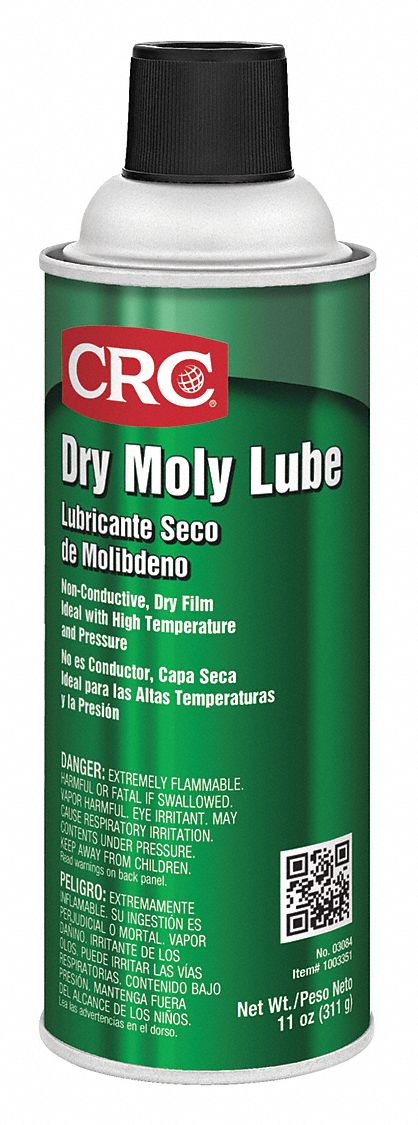 Crc Dry Film Lubricant To 650°F, Molybdenum, 11 Oz. Aerosol Can 03084 ...