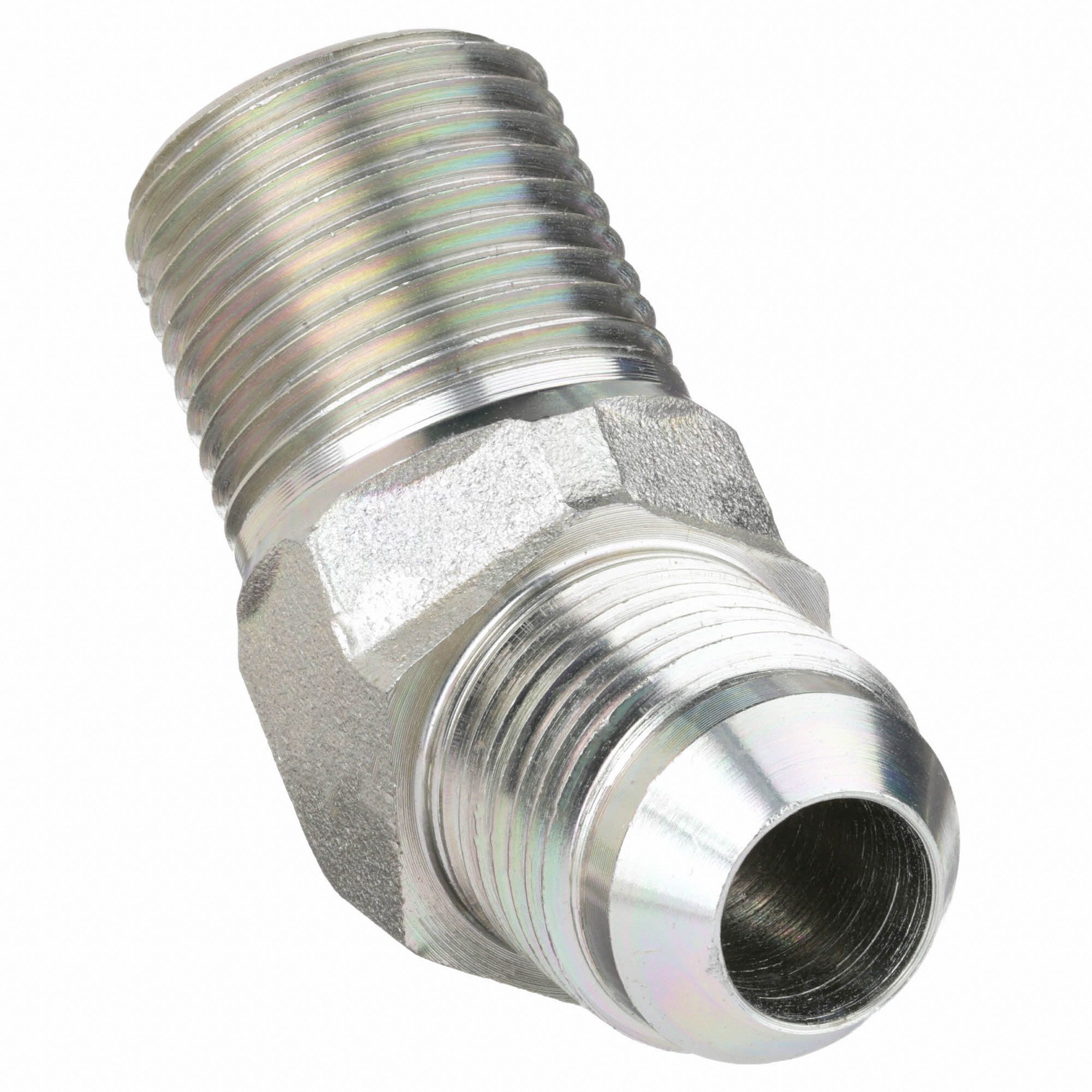 EATON AEROQUIP Hydraulic Hose Adapter, Fitting Material Carbon Steel x ...