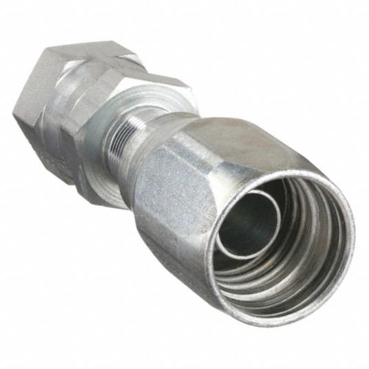 8 For Hose Dash Size, 3/4 in x 1/2 in Fitting Size, Hydraulic Hose