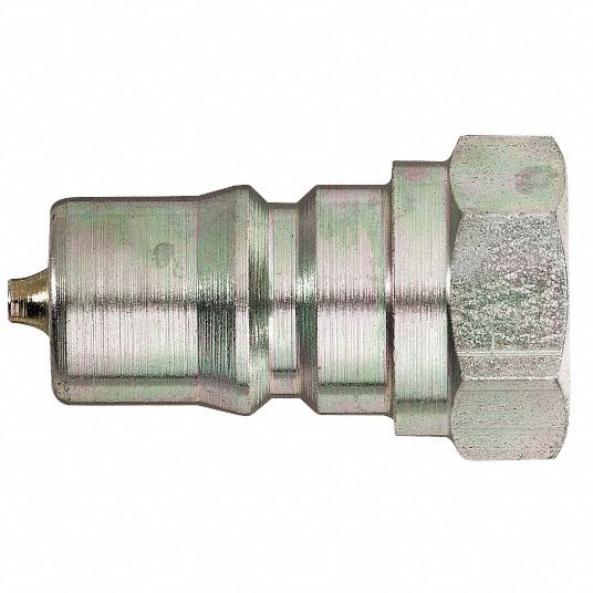 EATON HANSEN Hydraulic Quick Connect Hose Coupling: 1/4 in Coupling Size,  303 Stainless Steel