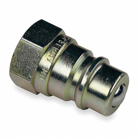 HYDRAULIC COUPLER S35-3P 3/8-18 Steel hose Disconnect 3/8" NPT 10,000 psi