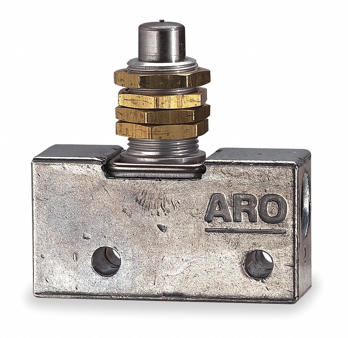 ARO 1/8" Manual Air Control Valve with 3 Way, 2 Position Air Valve Type   Manual Air Control Valves   2F903|214 C