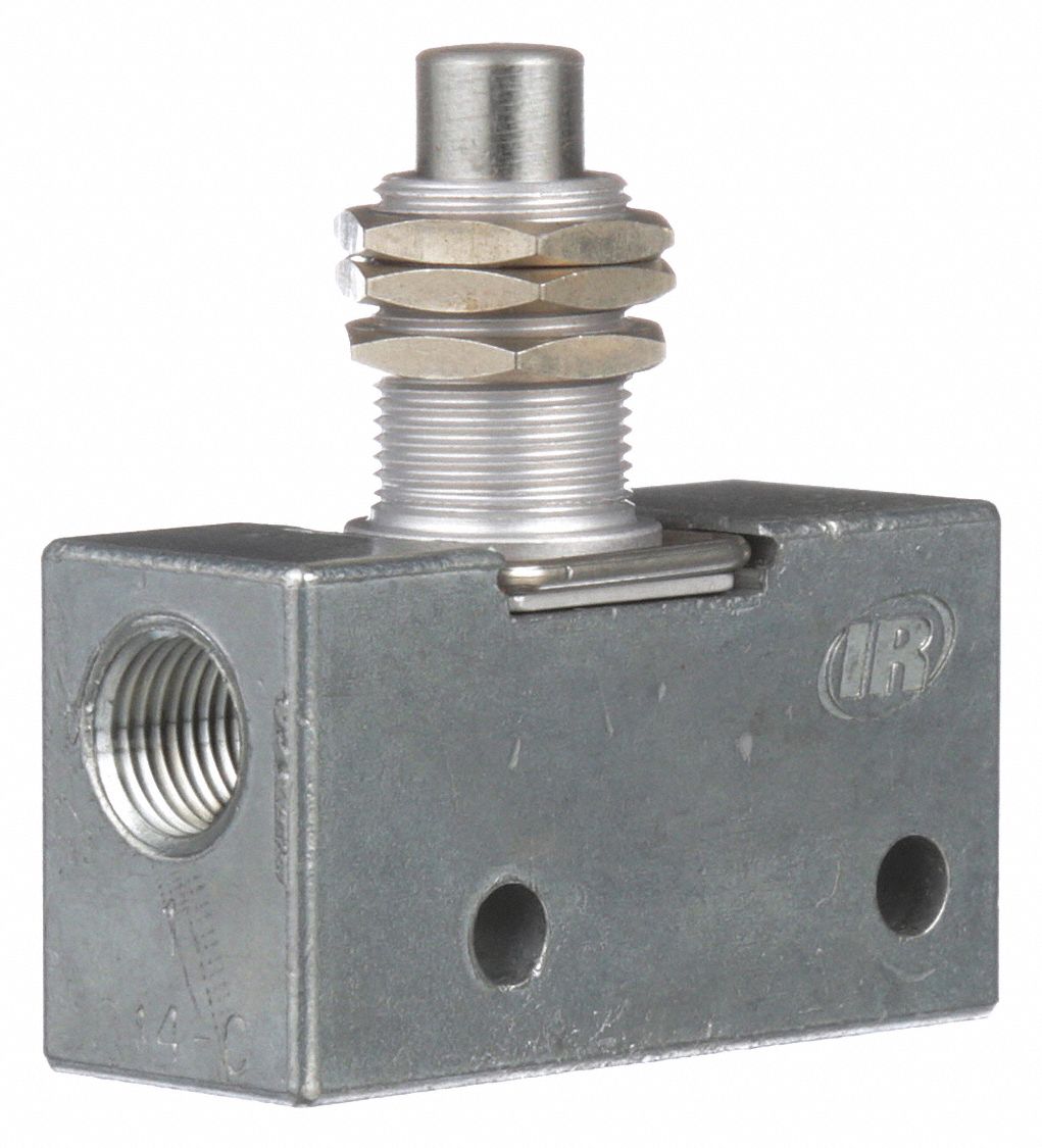 MANUAL AIR CONTROL,3-WAY,2-POSITION,1/8"